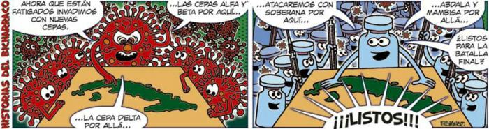Vacunación contra variantes del SARS-CoV-2
