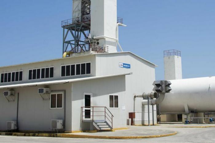 Planta de gases industriales Oxicuba S.A