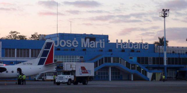Aeropuerto internacional José Martí en La Habana