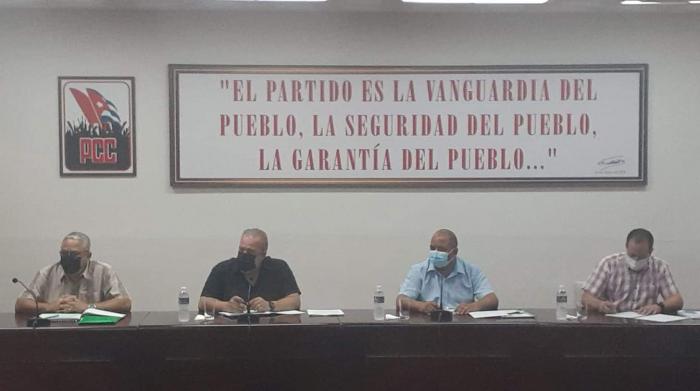 Presidencia del GTT de La Habana con la participación de Primer Ministro Manuel Marrero