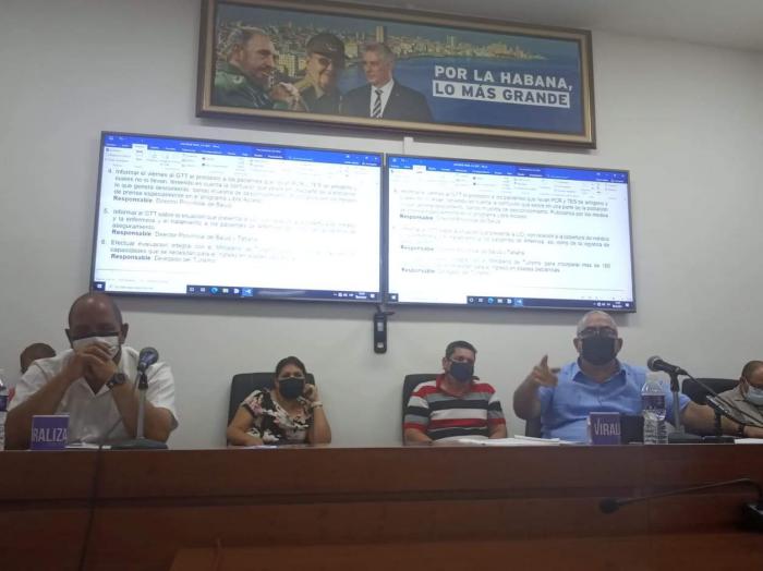 Presidencia del GTT de enfrentamiento a la covid-19 en La Habana