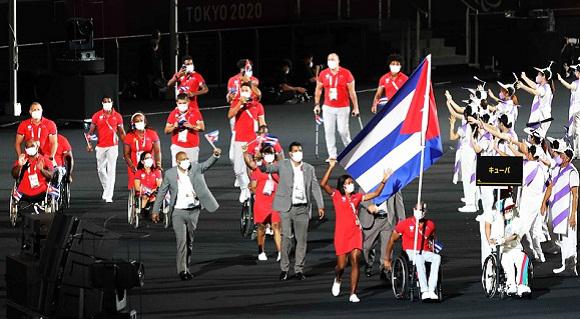 Delegación cubana en Olimpiadas paralímpicas
