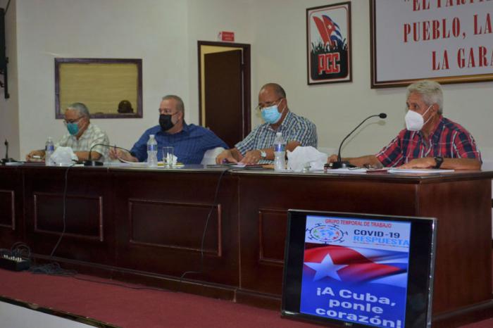 Grupo Temporal de Trabajo frente a la COVID-19 en La Habana