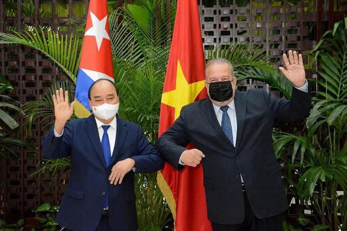 Marrero Cruz se reúne con Presidente de Viet Nam
