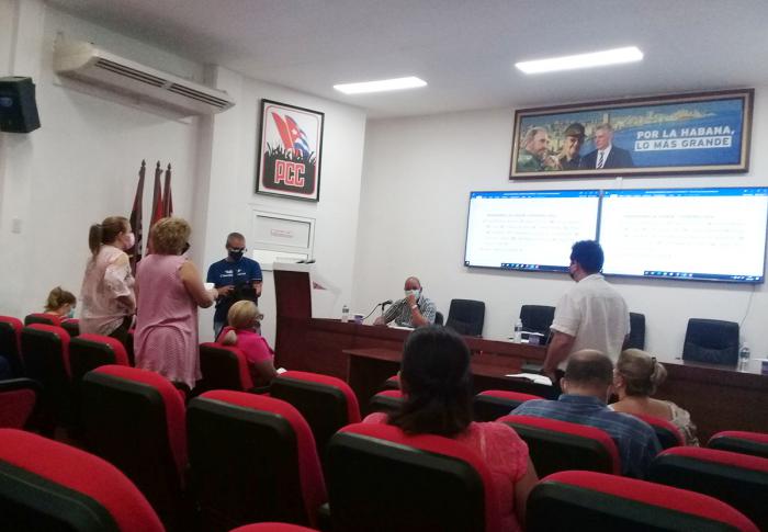 Grupo temporal de Trabajo de La Habana 22 septiembre