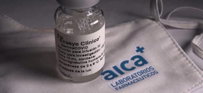 Gammaglobulina anti-SARS-CoV-2 en ensayo clínico evidencia resultados alentadores