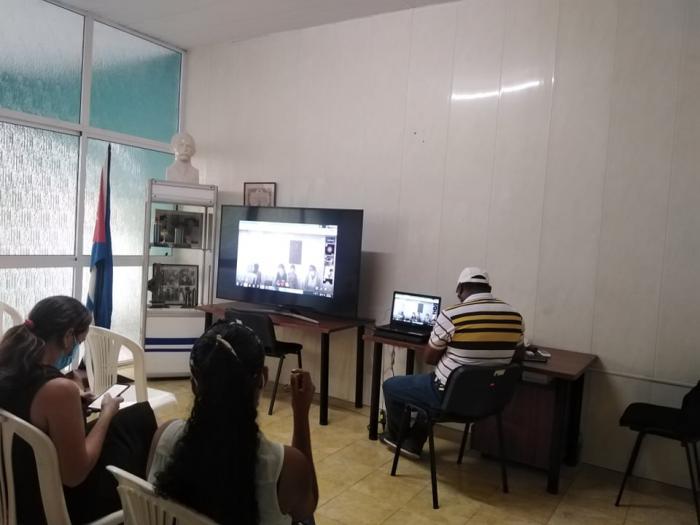 video conferencia sobre la versión 22 del Anteproyecto del nuevo Código de Familia