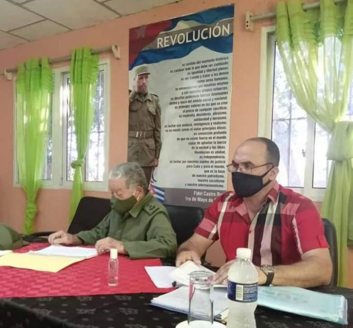 Evalúa Jefe del Estado Mayor Nacional de la Defensa Civil planes de reducción de riesgo en Habana del Este