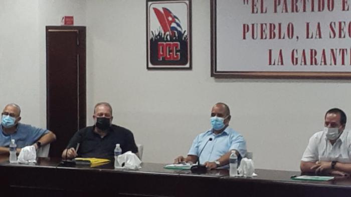 Manuel Marrero Cruz, Reinaldo garcía zapata, luis antonio torres iribar, jose angel portal miranda
