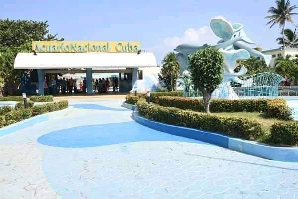 Entrada del Acuario Nacional de Cuba