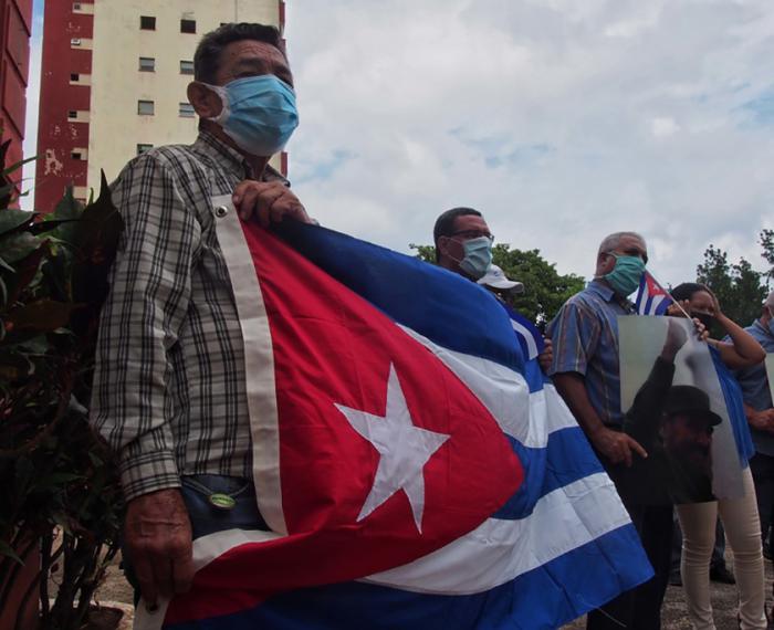 La Asociación Nacional de Agricultores Pequeños (ANAP), reafirma su compromiso revolucionario con la patria, en La Habana, Cuba, el 22 de octubre de 2021. ACN FOTO/Ariel LEY ROYERO/dirr