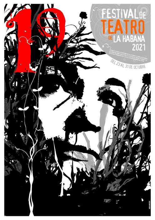 Cartel del 19 Festival de Teatro de La Habana