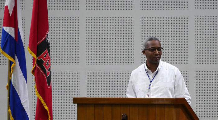 Joel Queipo Ruiz, miembro del Secretariado del Comité Central y jefe del Departamento Económico
