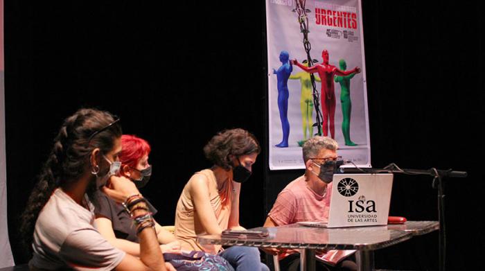 Conferencia evento Laboratorio Internacional Traspasos Escénicos