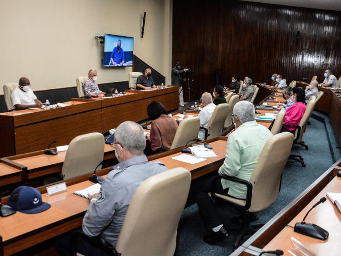 Reunión grupo temporal de trabajo para la prevención y control del nuevo coronavirus