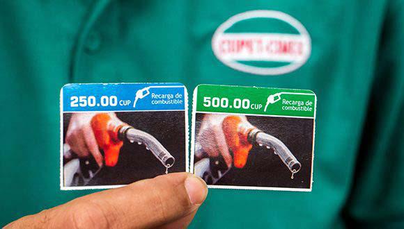 Tarjetas para el pago de combustibles