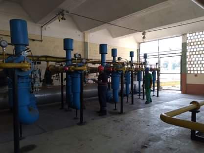 Equipamiento de gas manufacturado