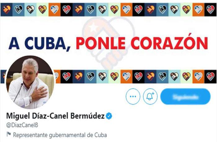 Twitter de Miguel Díaz-Canel