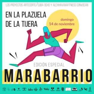 Cartel de Marabarrio, una carrera en saludo al aniversario 502 de La Habana