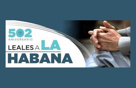 cartel del aniversario 502 de la habana