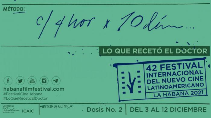 Festival de Cine de La Habana: del 3 al 12 de diciembre.