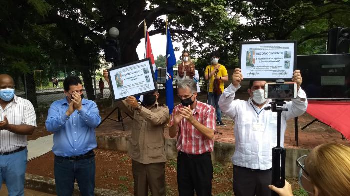 Algunos homenajeados