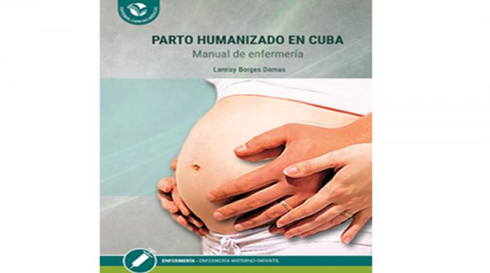 Portada del Manual de Parto humanizado en Cuba