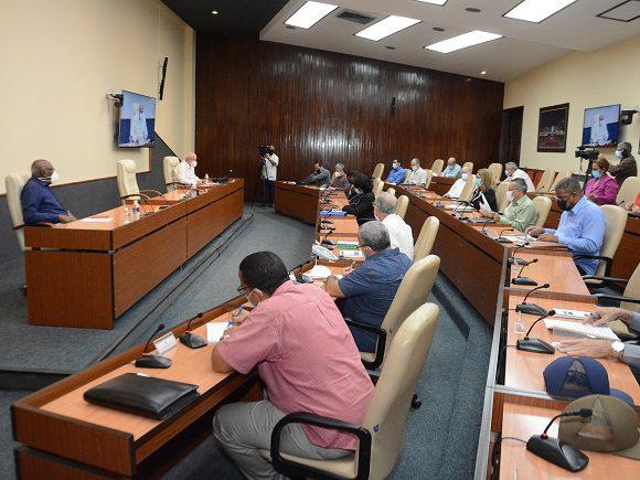 Grupo temporal de trabajo del Gobierno para la prevención y control de la pandemia