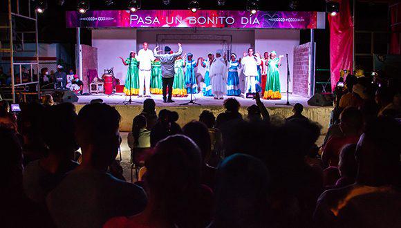 Artistas en la actividad