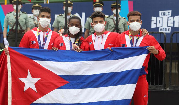 Atletas cubanos en I Juegos Panamericanos Junior