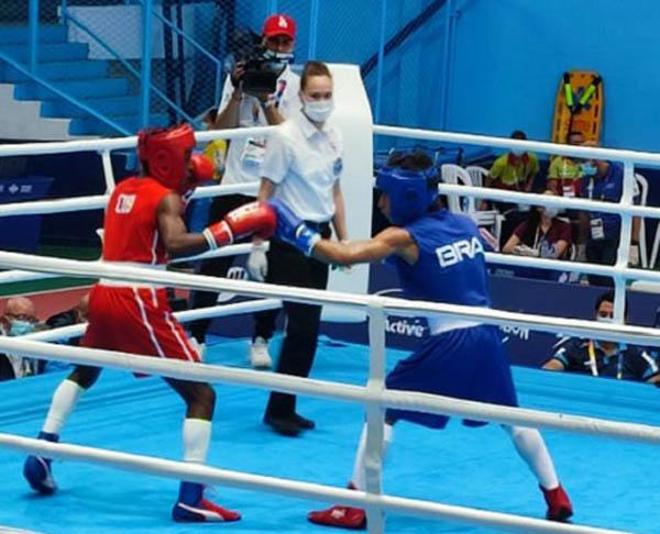 Boxeador cubano, Ewart Andrés Marín