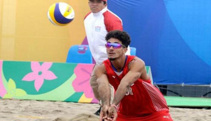 Luis Enrique Reyes, voleibol de playa