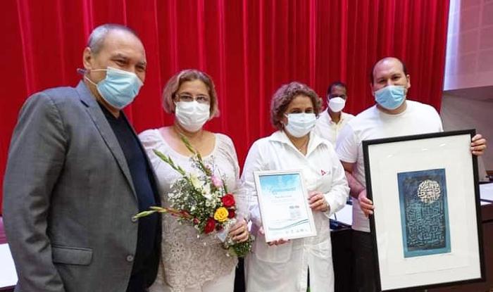 Instituto Finlay de Vacunas (IFV) reconoció a los profesionales de la Salud y otras personas e instituciones que participaron directa o indirectamente en el ensayo clínico de Fase III de la vacuna Soberana 02. 