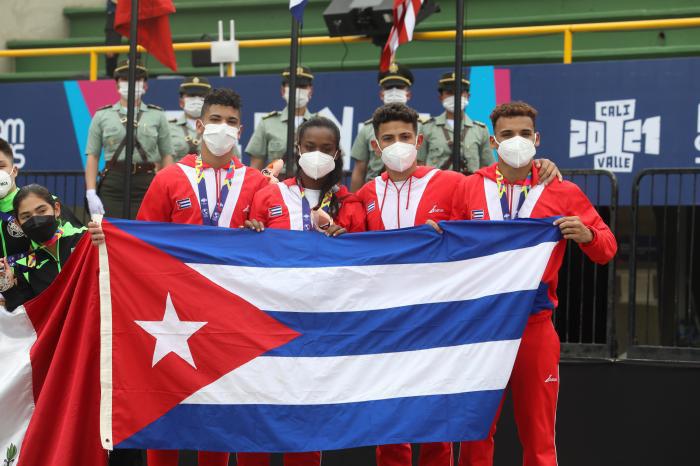 Concluye Cuba en quinto lugar en Cali 2021
