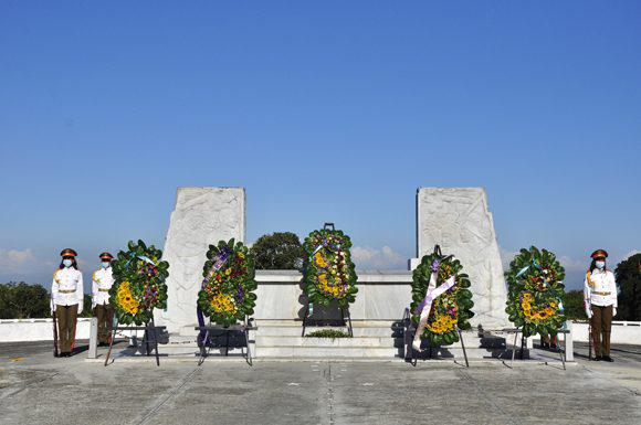 Rinden homenaje a Antonio Maceo y a Panchito Gómez Toro