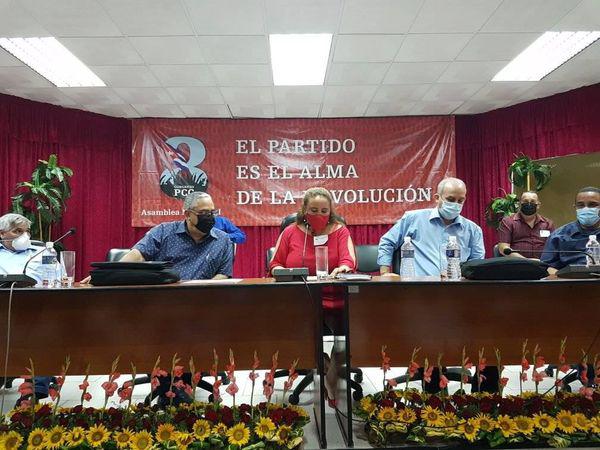 Asamblea de Balance del Partido del capitalino municipio de #CentroHabana