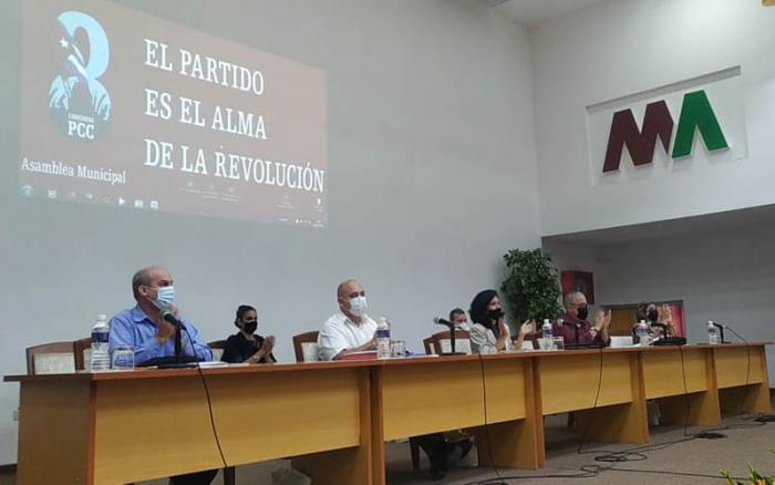 Asamblea de Balance del Partido en Plaza de la Revolución