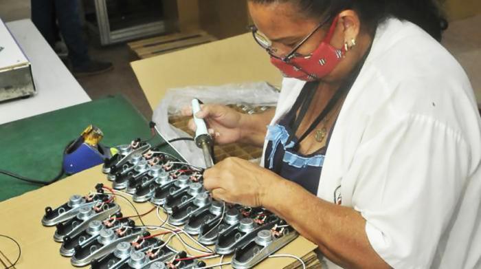 Mujer trabajando
