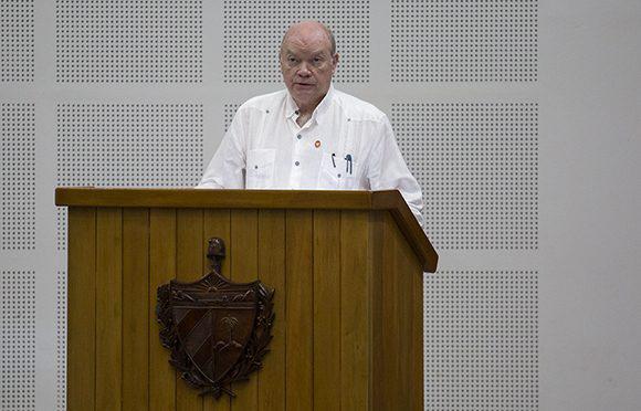 Rodrigo Malmierca Díaz, ministro de Comercio Exterior y la Inversión Extranjera.