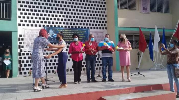 Celebran en La Habana el acto provincial por el Día del Educador