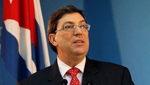 Bruno Rodríguez Parrilla, ministro de Relaciones Exteriores de Cuba