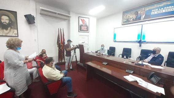 Grupo Temporal de Trabajo de enfrentamiento a la COVID-19