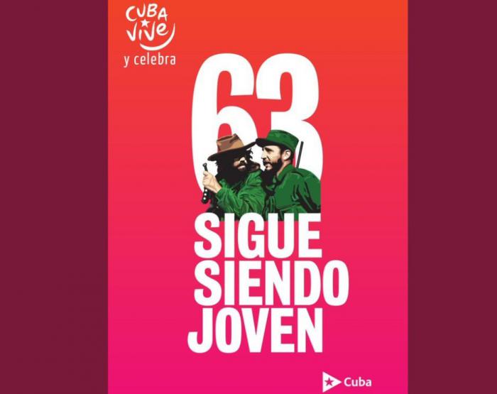 Aniversario 63 de la Revolución Cubana