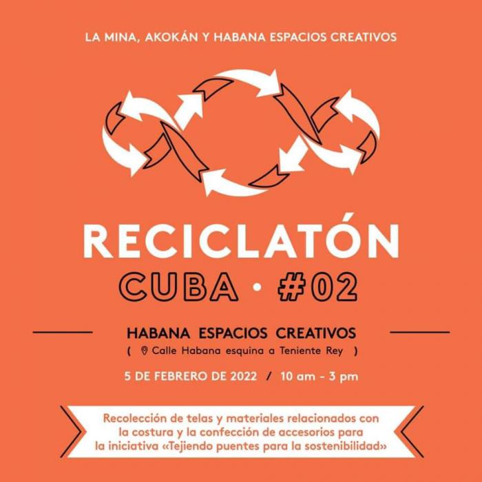 Cartel de Reciclatón Cuba no.02