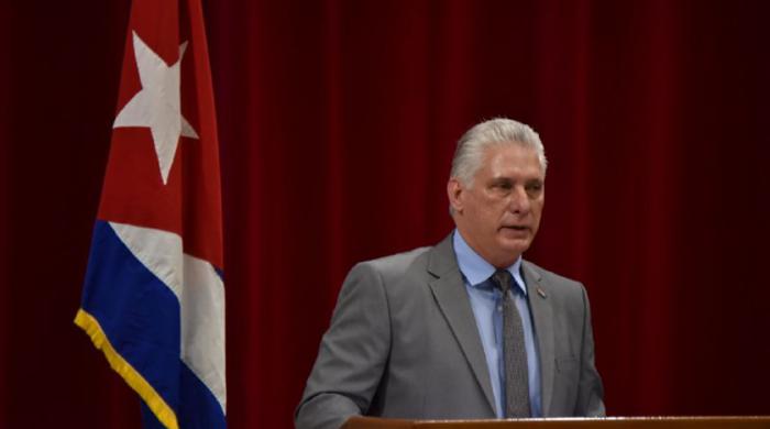 Miguel Díaz-Canel en conferencia magistral en Universidad 2022