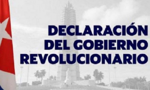Declaración del Gobierno Revolucionario