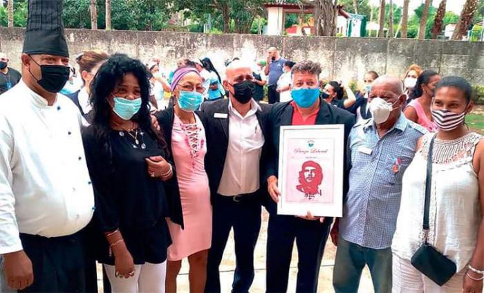 Trabajadores del hotel