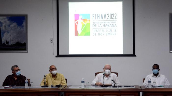 Conferencia de prensa sobre la Feria internacional de La Habana