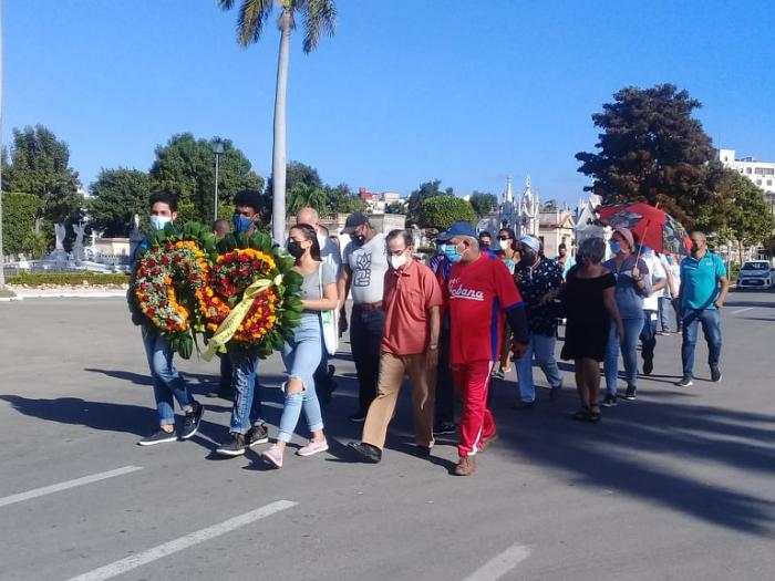 Periodistas rinden homenaje a Juan Gualberto Gómez