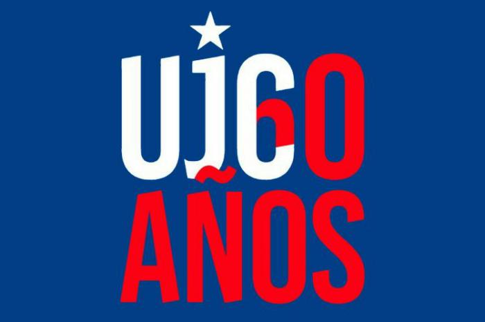 Cartel de UJC 60 años